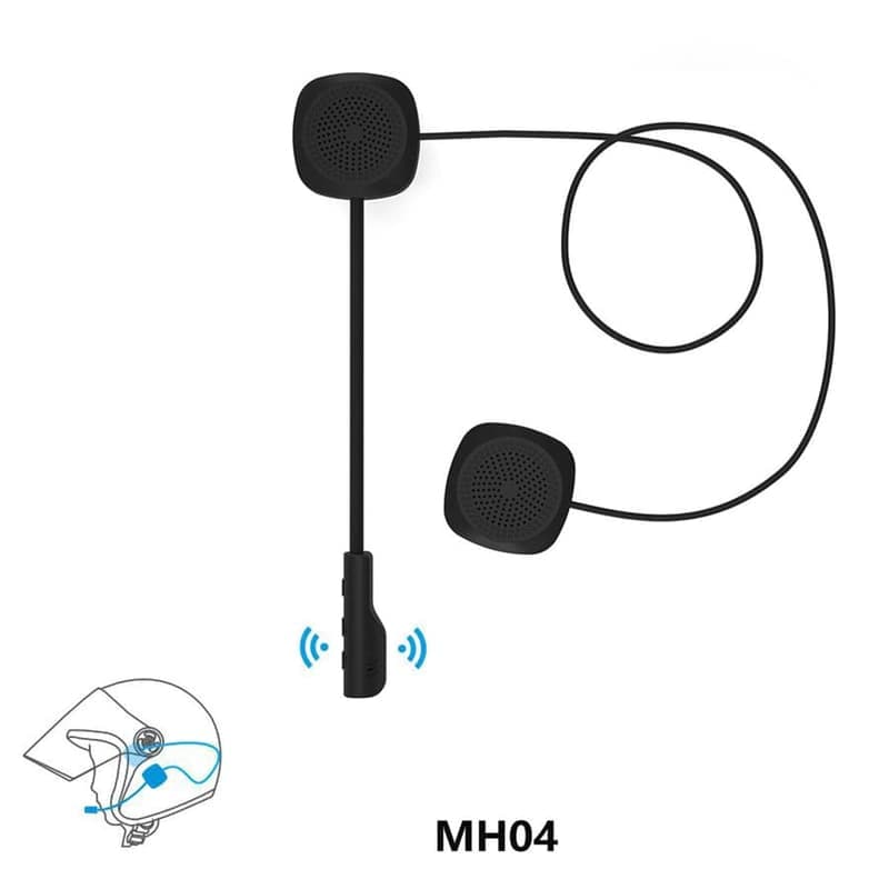 Безжичен Bluetooth 5.0 слушалки за мото каска с стерео звук