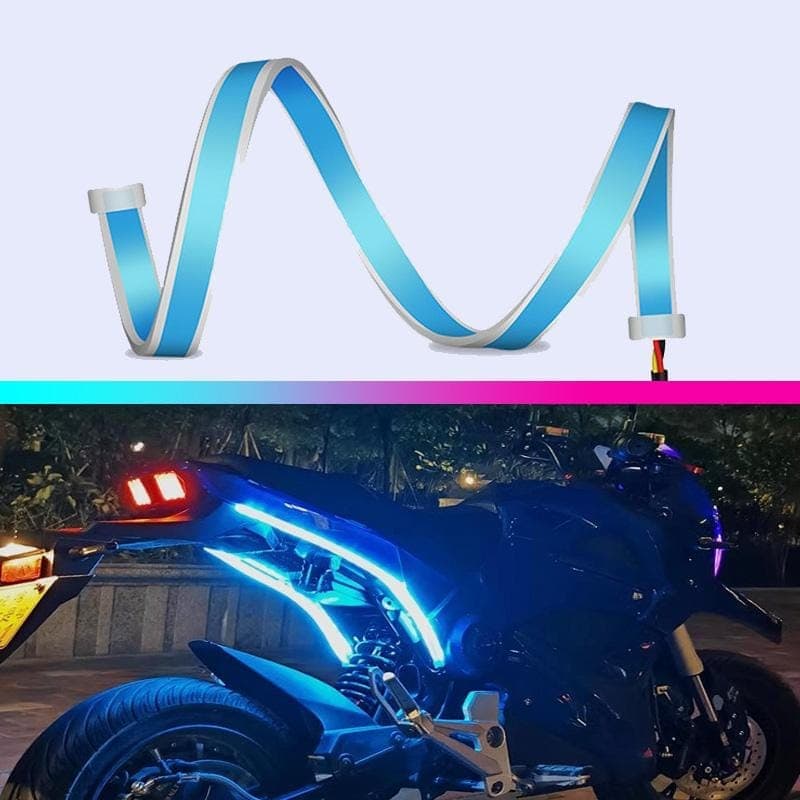 Комплект 2 броя водоустойчиви LED мигачи за мотор 60 см