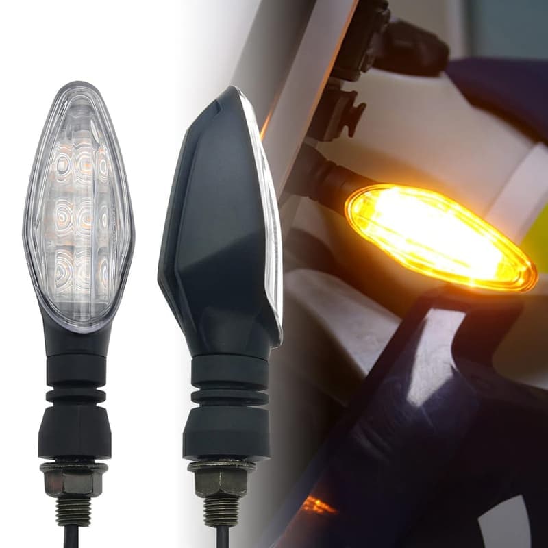 Универсален водоустойчив LED мигач за мотоциклет