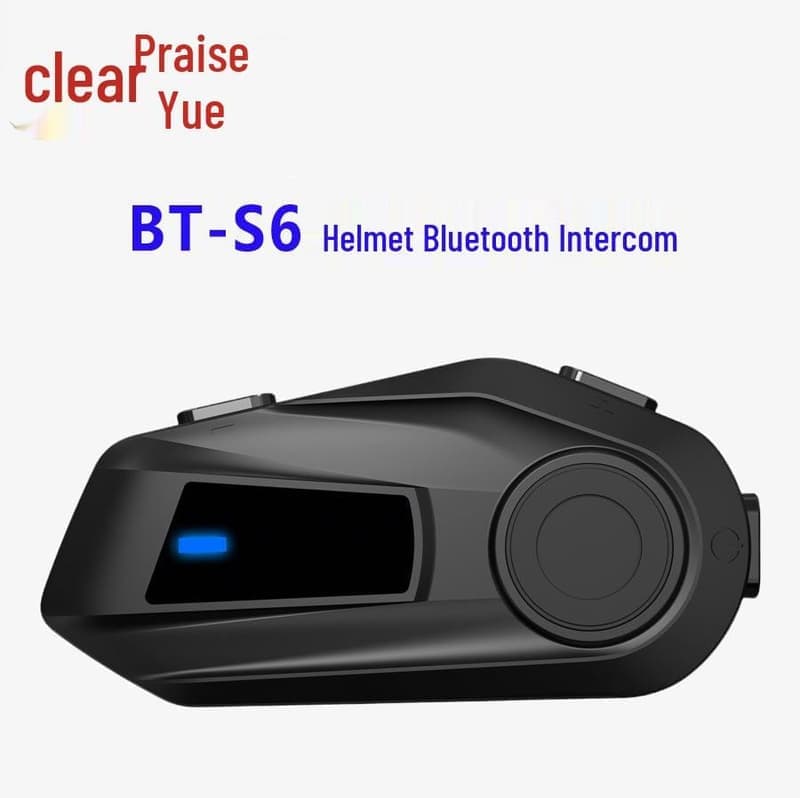 Bluetooth слушалка за мото каска Neutral S6 с шумопотискане и интерком за 3 души