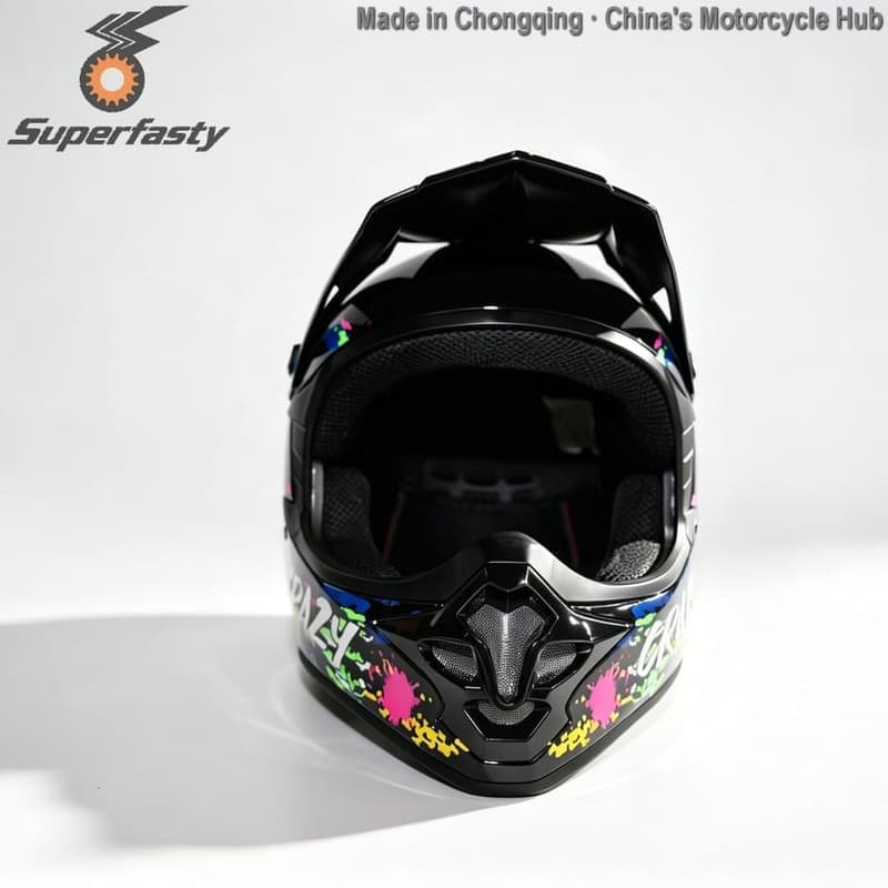 Каска Superfasty с пълно повдигане за възрастни